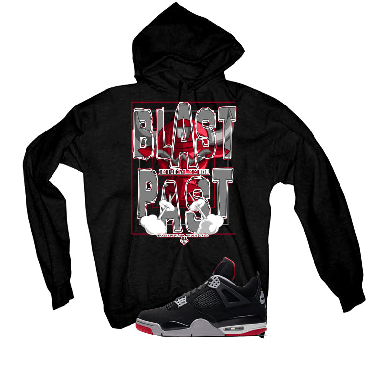 Air Jordan 4 Bred Matching T-Shirt RETRO KING product image 3