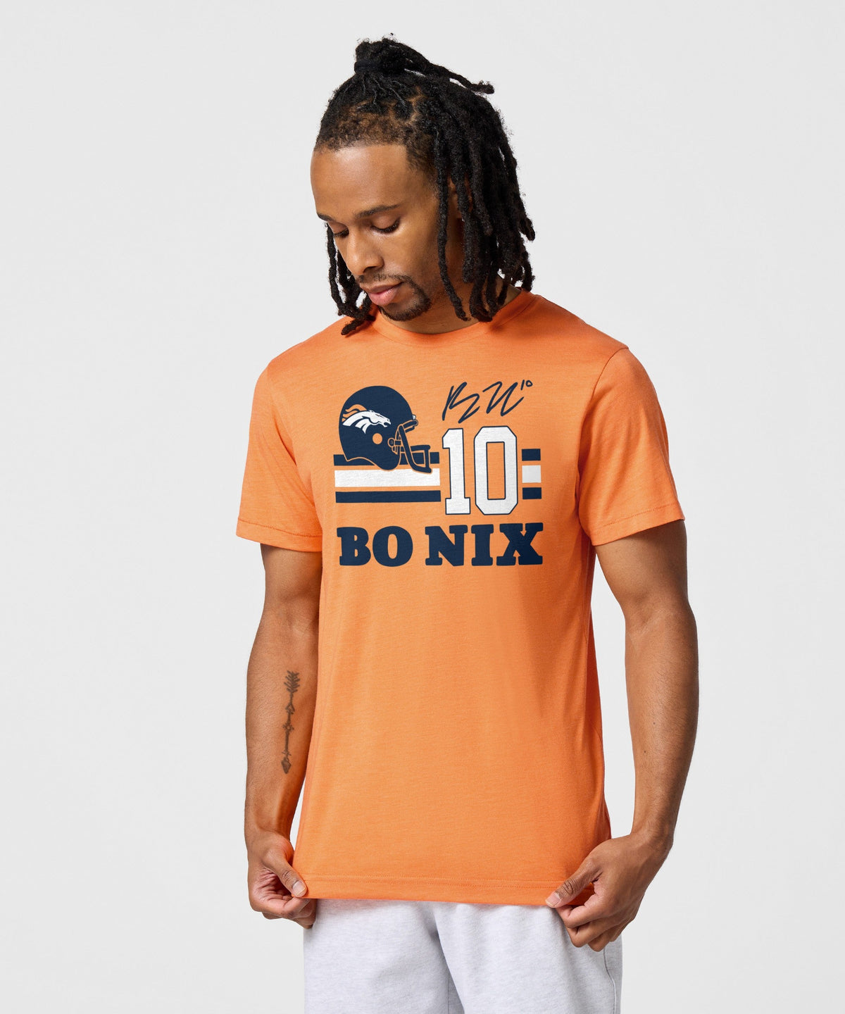 Broncos Bo Nix Signature Jersey product image 3