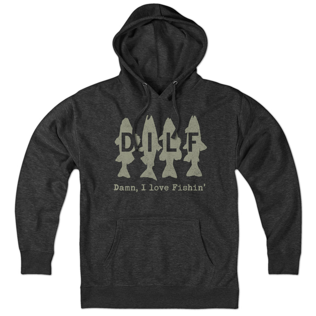 DILF - Damn I Love Fishin' Hoodie product image 1