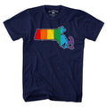Rainbow Massachusetts T-Shirt product image 1