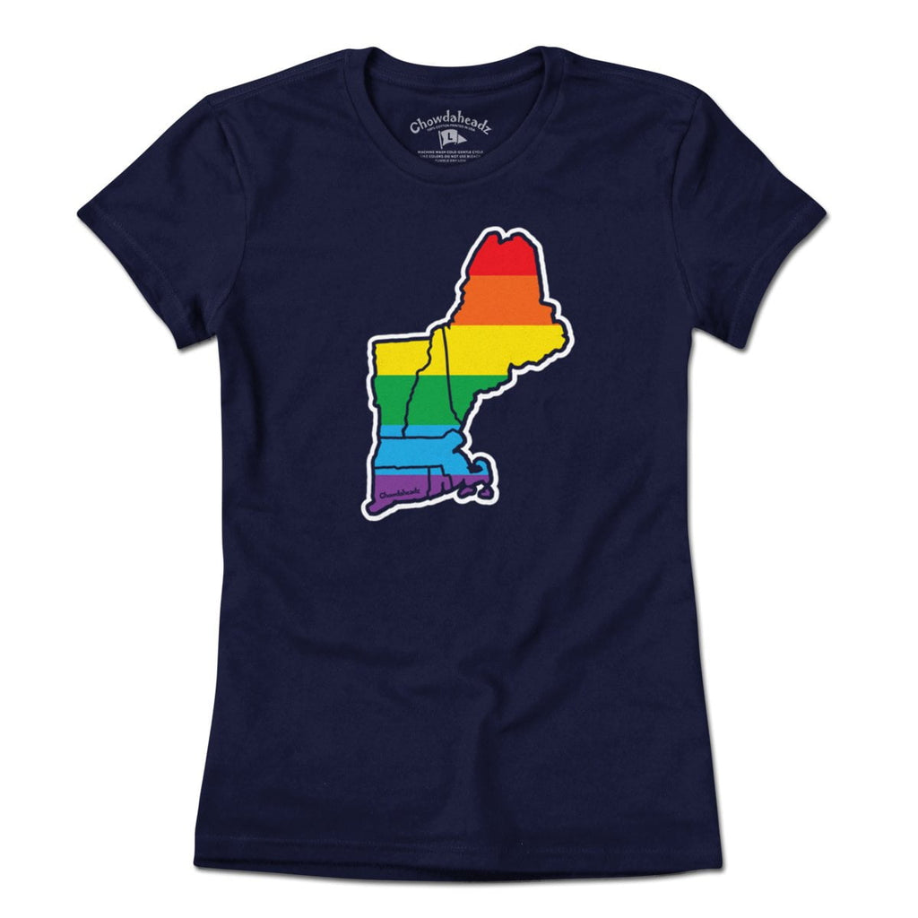 Rainbow New England T-Shirt product image 4