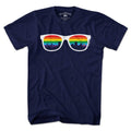 Boston Rainbow Skyline Sunglasses T-Shirt product image 1