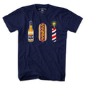 Beer, Hot Dog, Fireworks USA T-Shirt product image 1