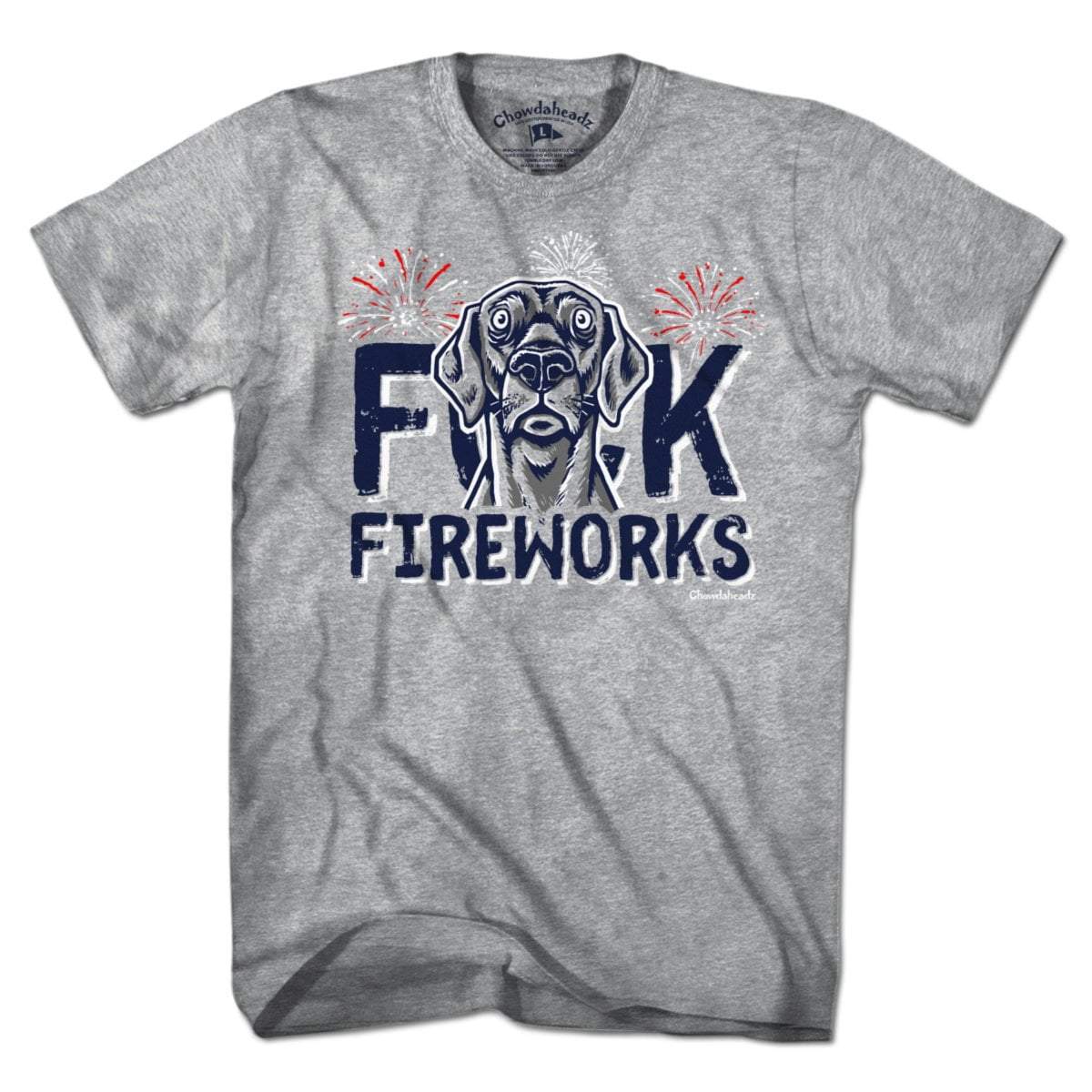 F Fireworks USA Dog T-Shirt product image 1