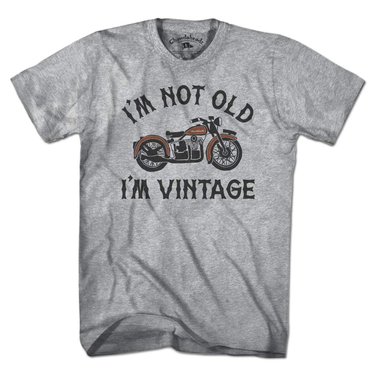 I'm Not Old I'm Vintage Motorcycle T-Shirt product image 1