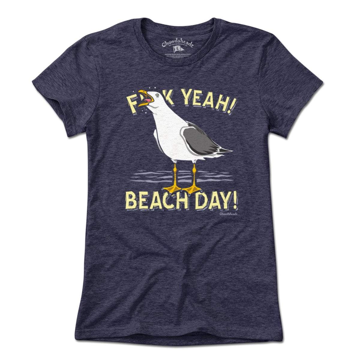 F Yeah! Beach Day! Seagull T-Shirt product image 3