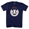 Boston Smiley Baseball Face T-Shirt product image 1