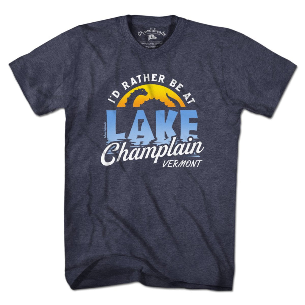 I'd Rather Be At Lake Champlain T-Shirt product image 1