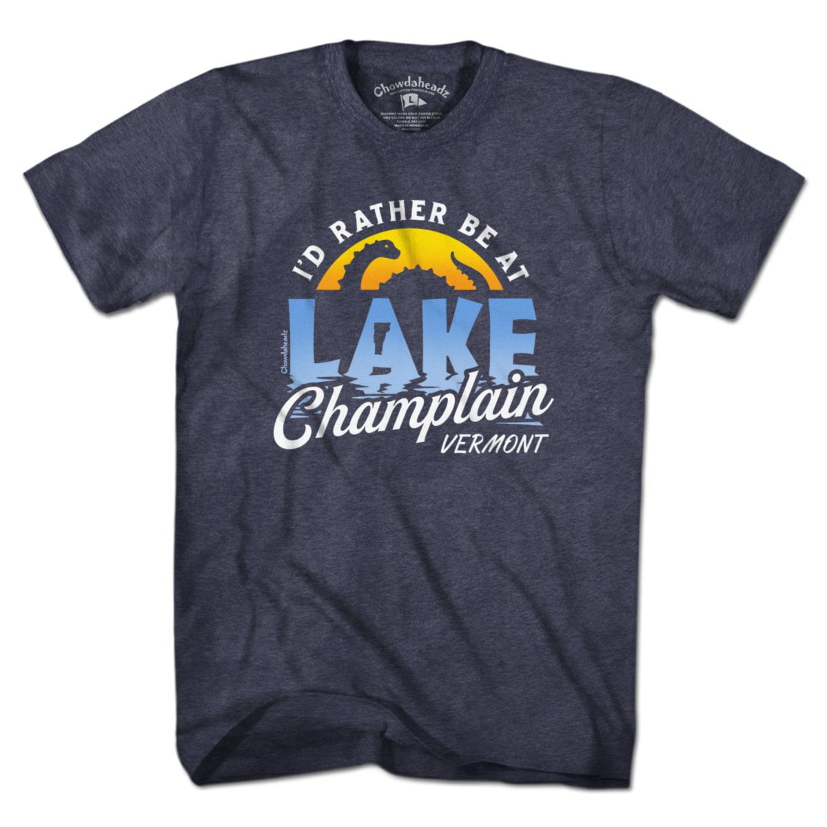I'd Rather Be At Lake Champlain T-Shirt product image 1