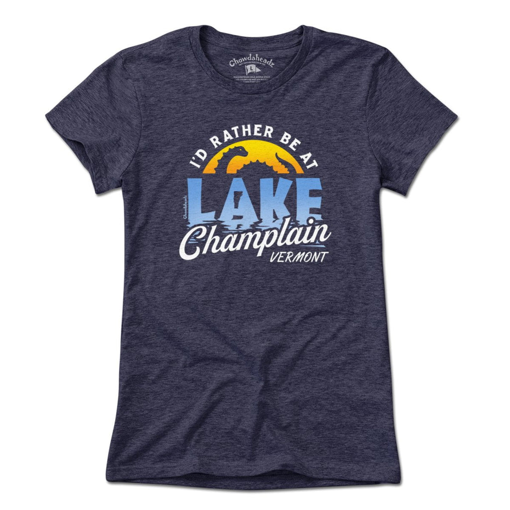 I'd Rather Be At Lake Champlain T-Shirt product image 3