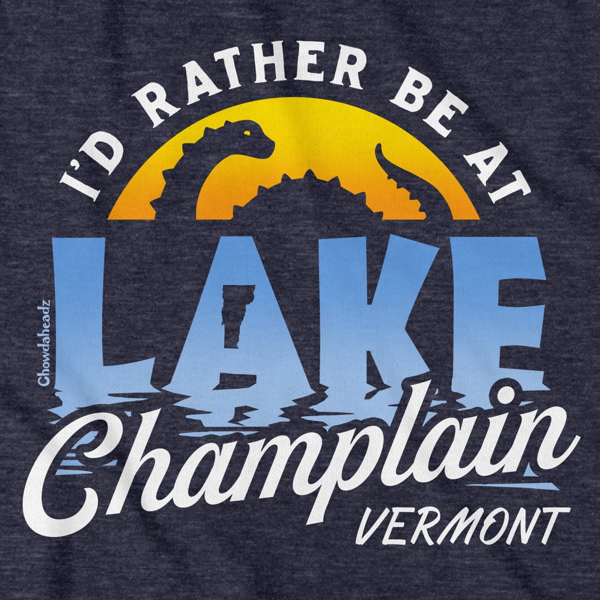 I'd Rather Be At Lake Champlain T-Shirt product image 2