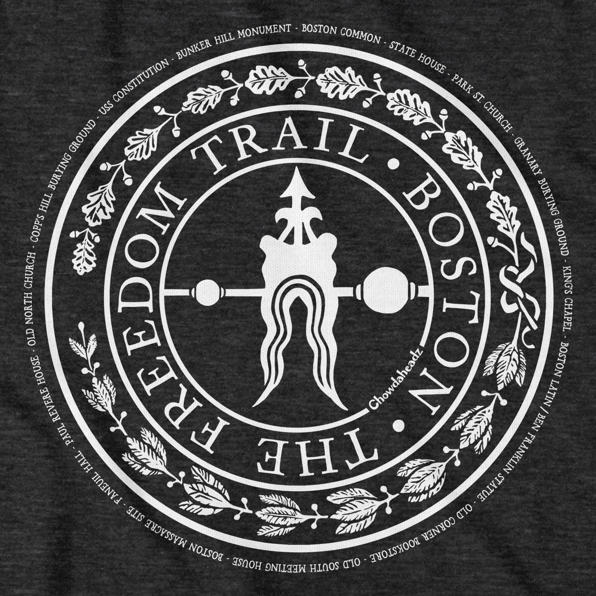 Boston Freedom Trail Marker T-Shirt product image 2