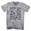Boston Freedom Trail Sites T-Shirt product image 1