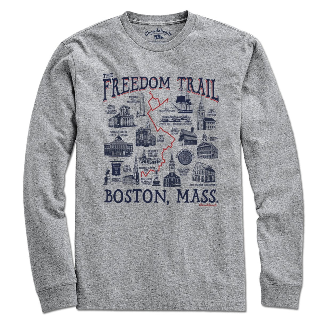 Boston Freedom Trail Sites T-Shirt product image 3