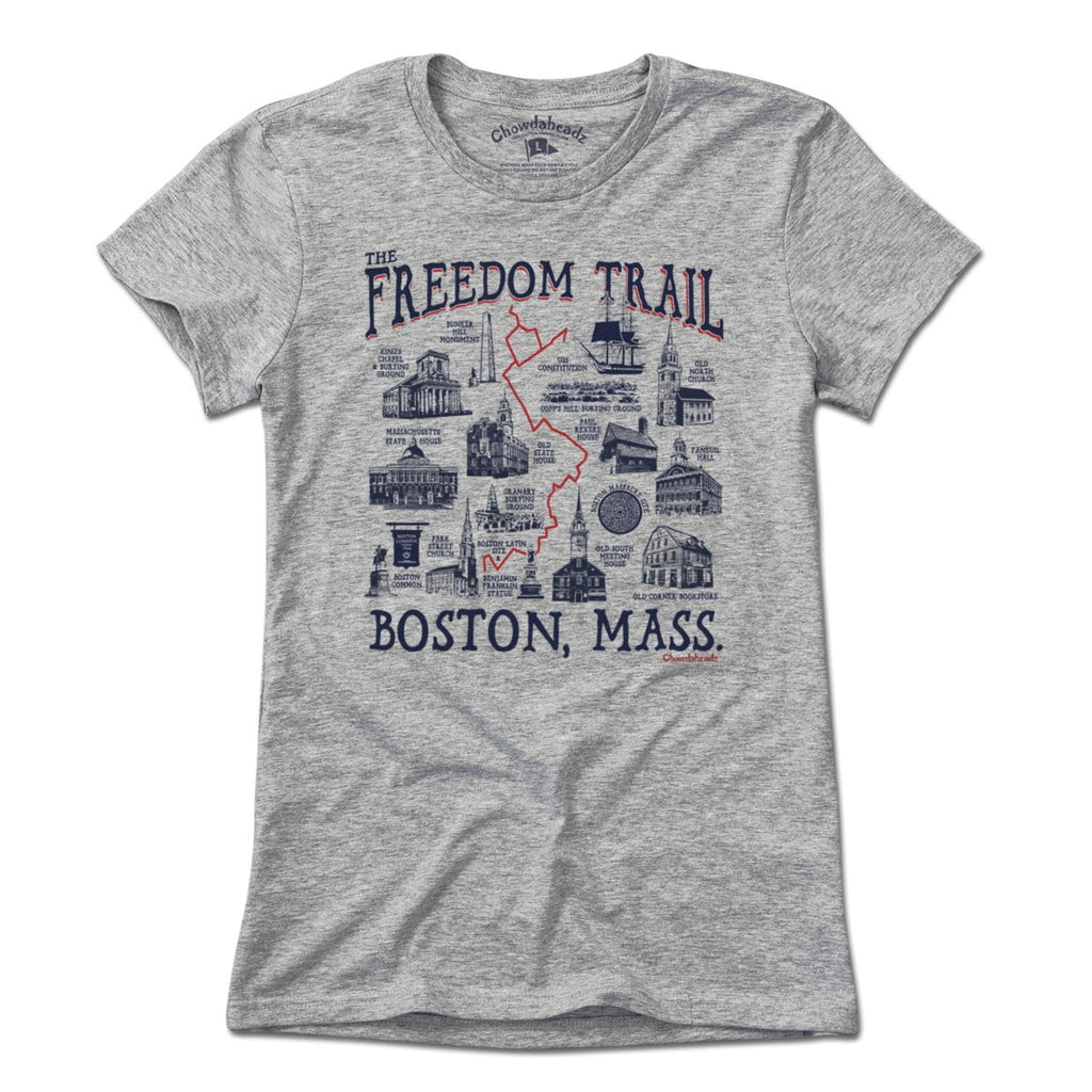 Boston Freedom Trail Sites T-Shirt product image 4