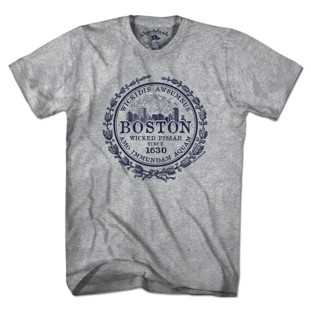 Boston City Seal T-Shirt product image 5