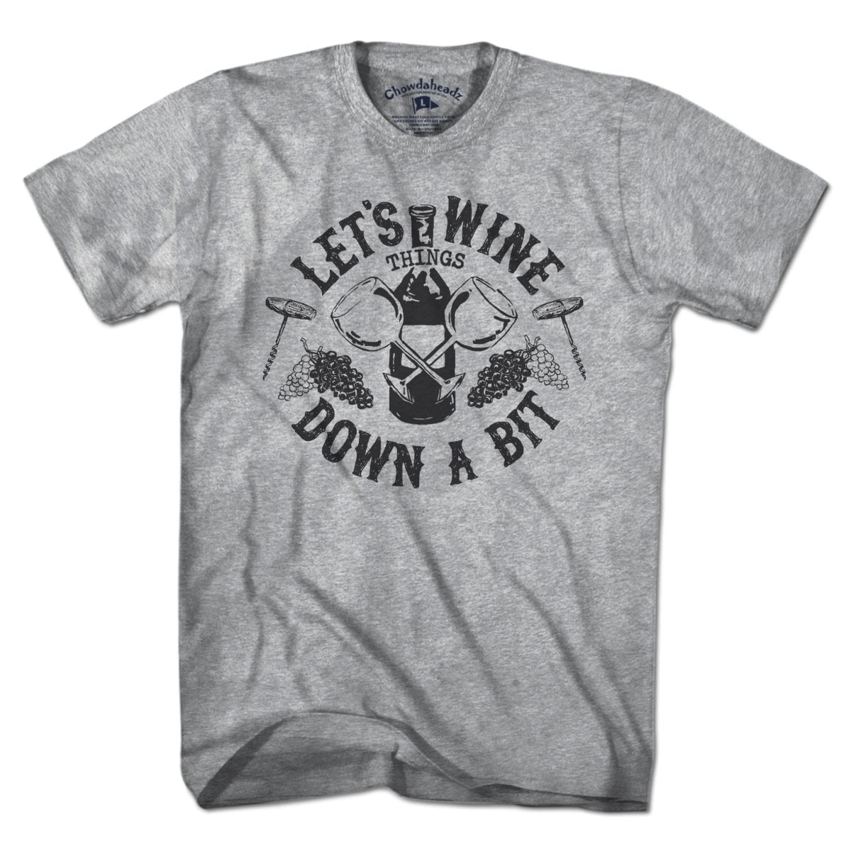 Let's Wine Down T-Shirt product image 2