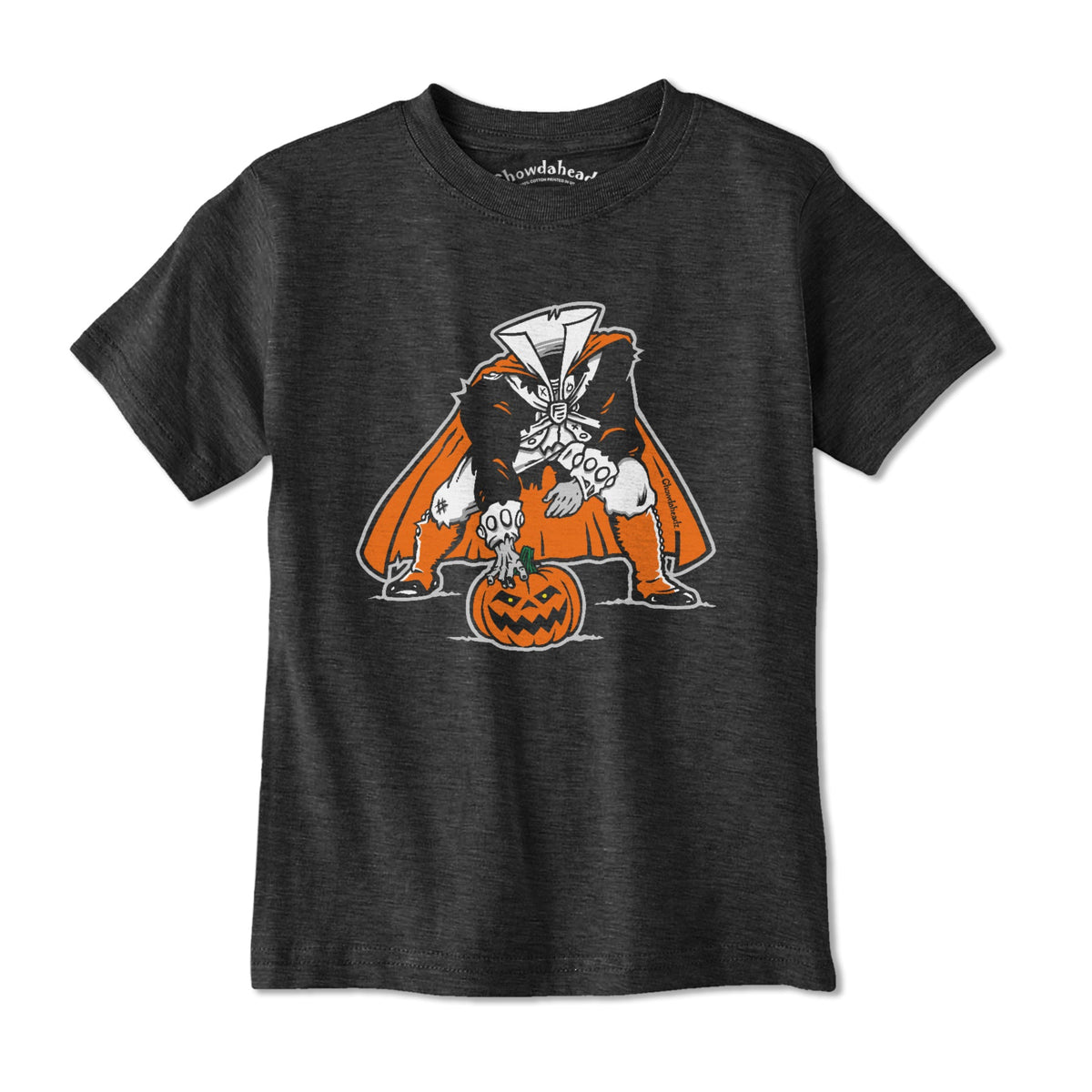 Three Point Stance Headless Horseman Youth T-shirt product image 1
