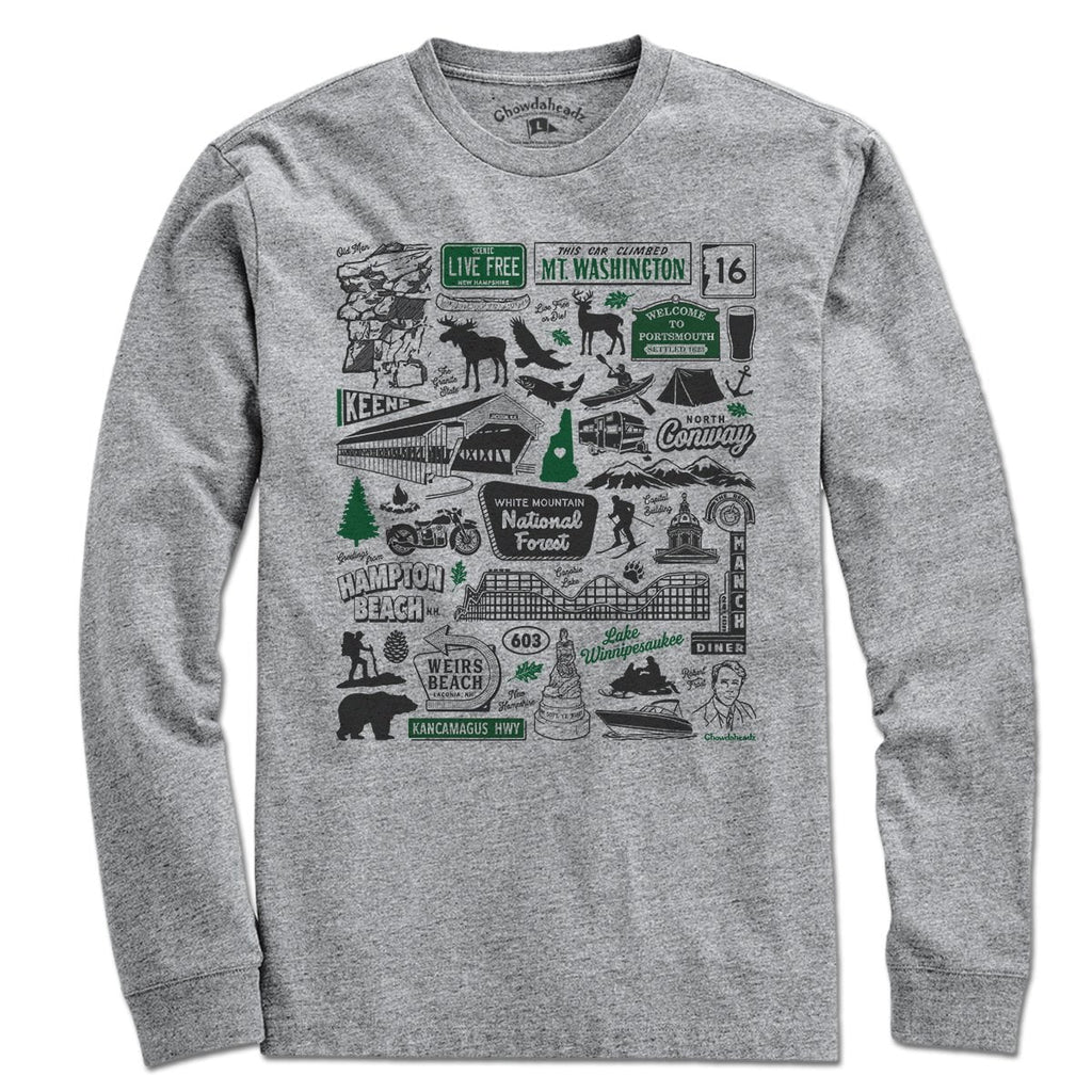 New Hampshire Tourist Attraction T-Shirt product image 5