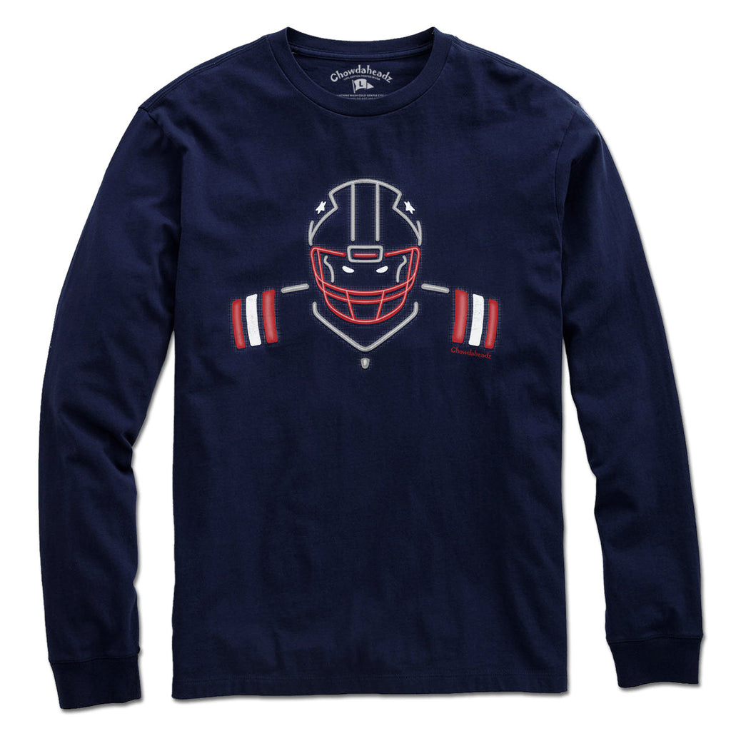 Neon New England Football T-Shirt product image 3