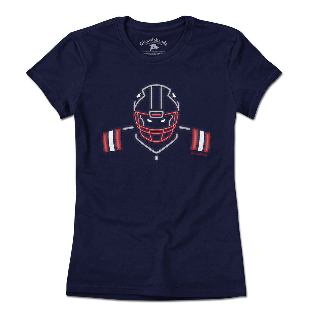 Neon New England Football T-Shirt product image 4