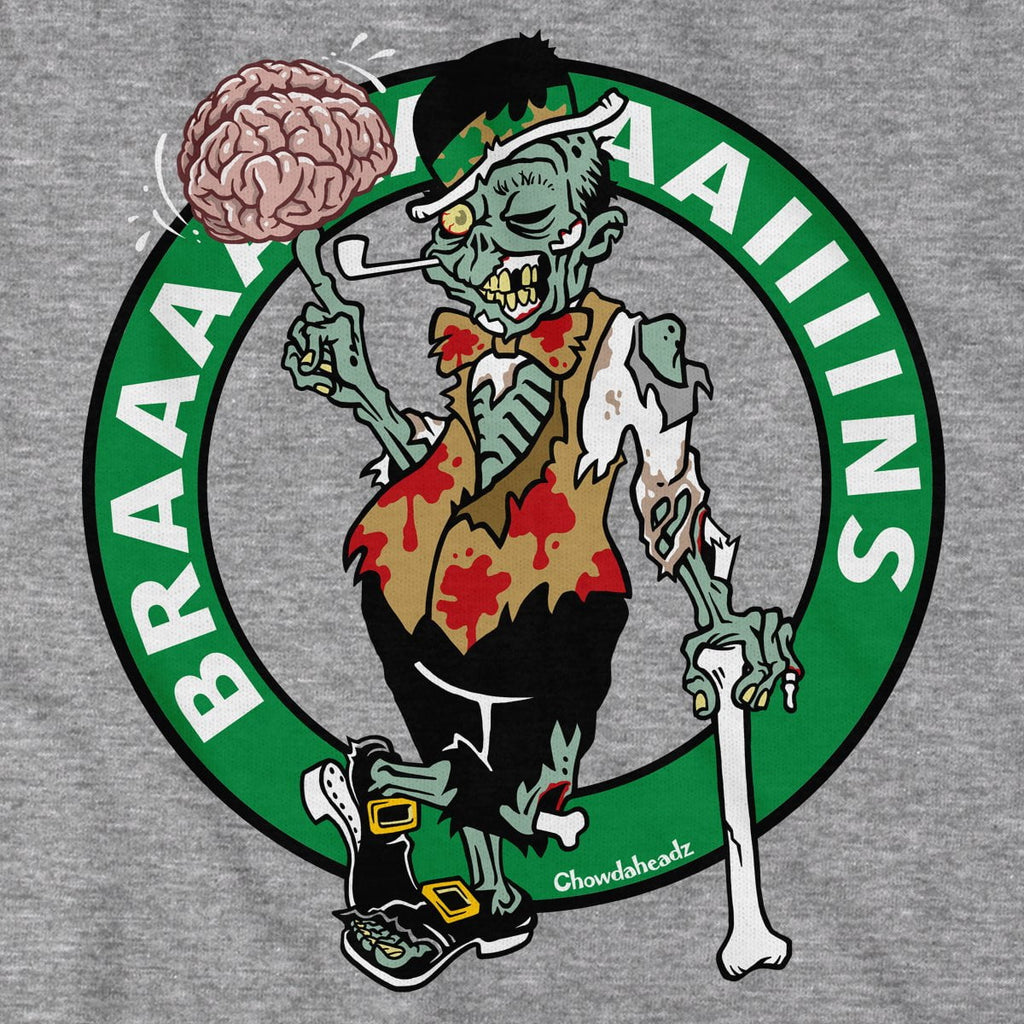 Halloween Zombie Circle Logo T-Shirt product image 2