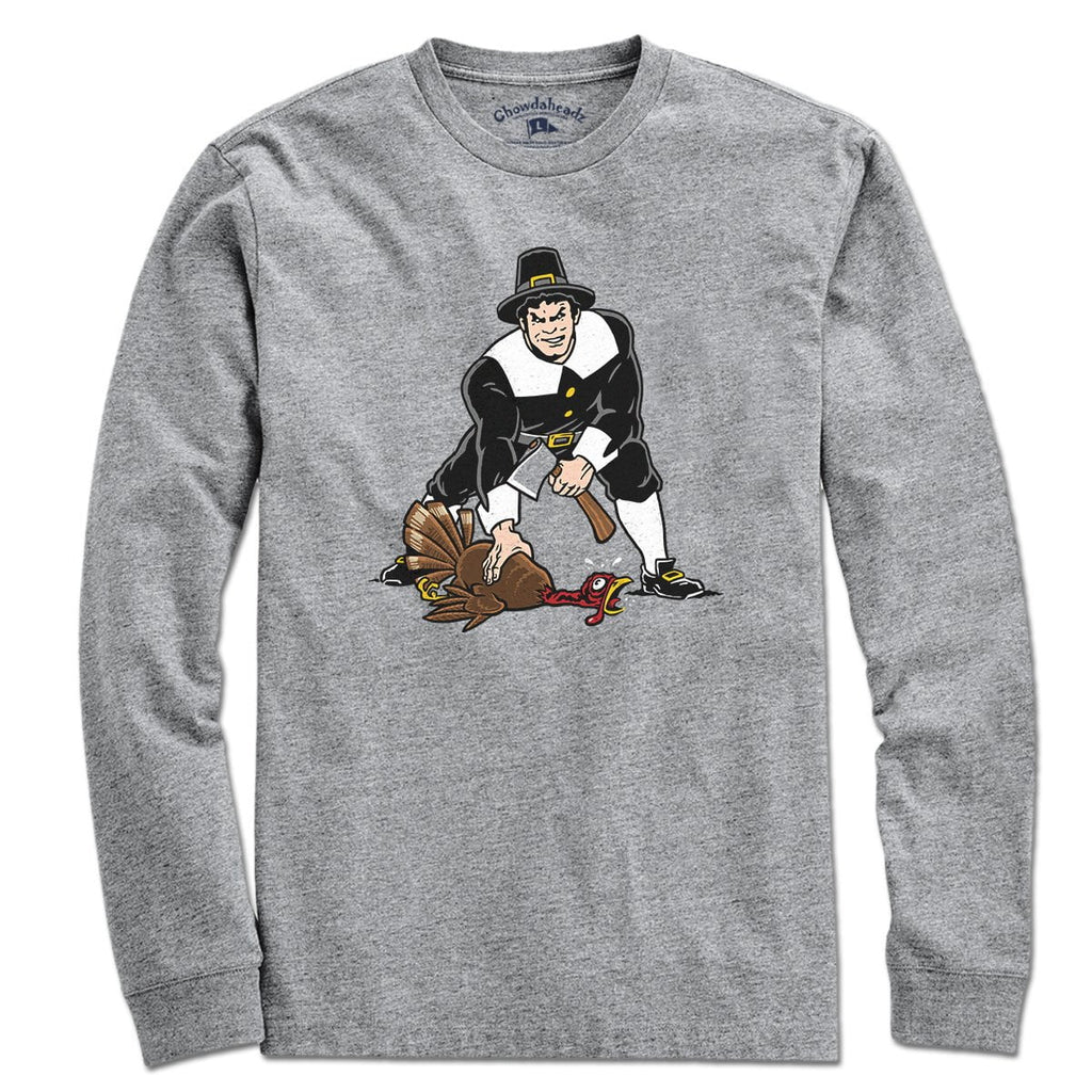 Three Point Stance Thanksgiving Pilgrim T-Shirt product image 3