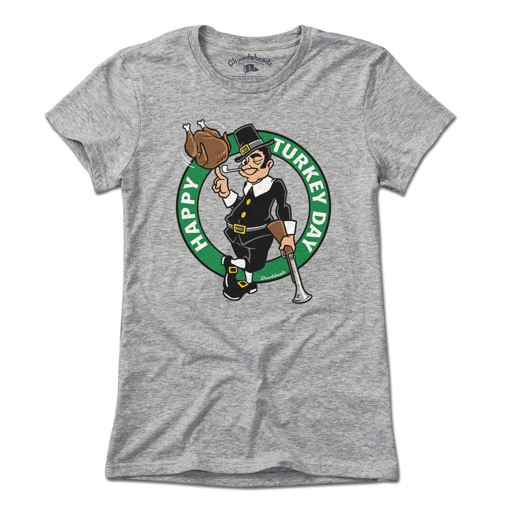 Thanksgiving Pilgrim Circle Logo T-Shirt product image 4