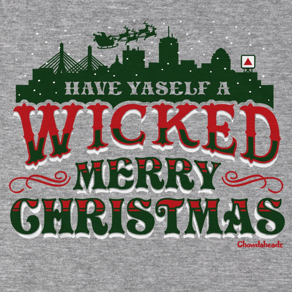 Have Yaself A Wicked Merry Christmas T-Shirt product image 2