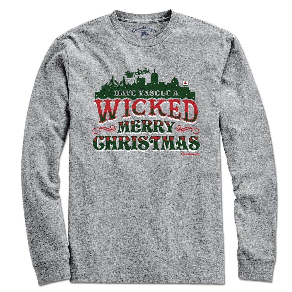 Have Yaself A Wicked Merry Christmas T-Shirt product image 3
