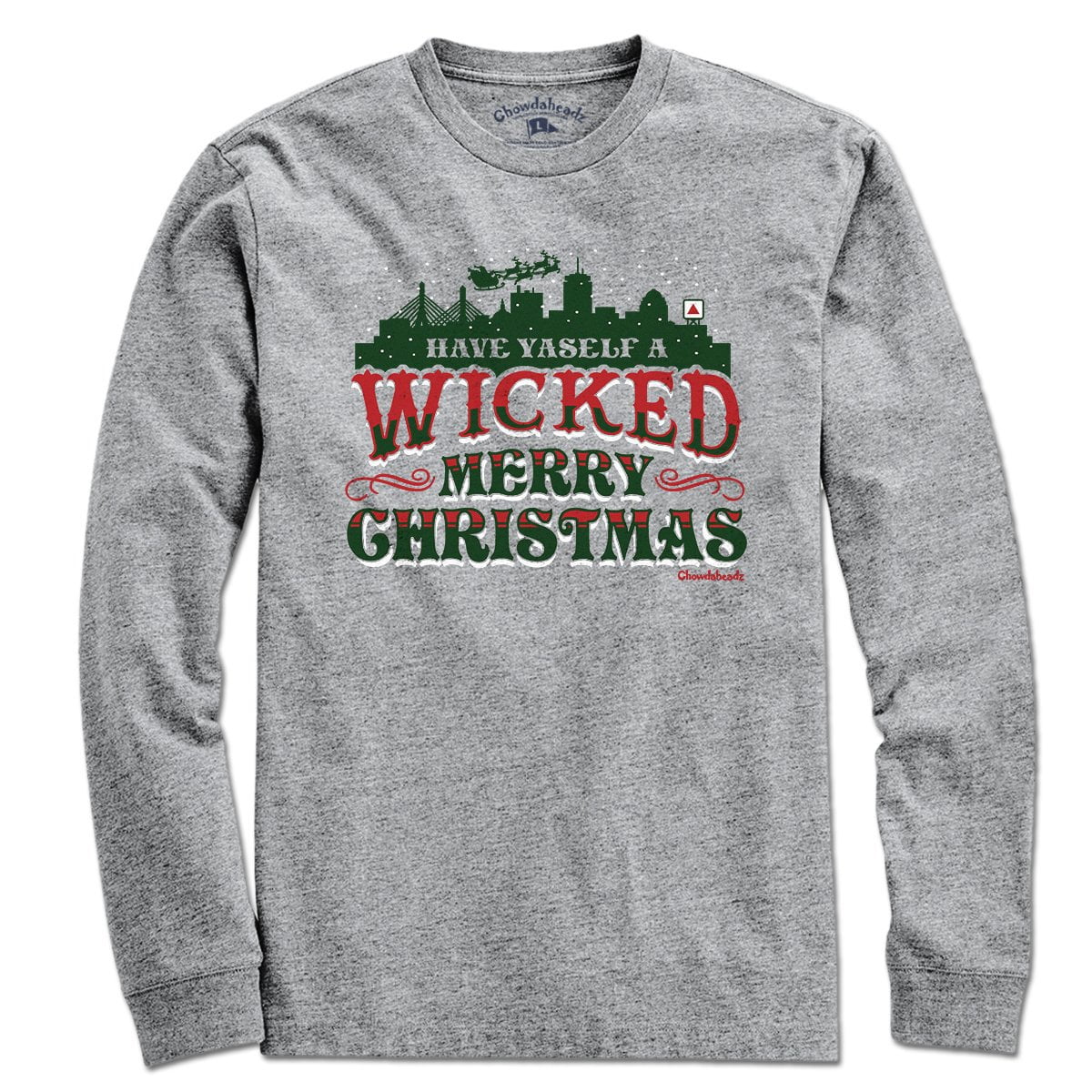 Have Yaself A Wicked Merry Christmas T-Shirt product image 3