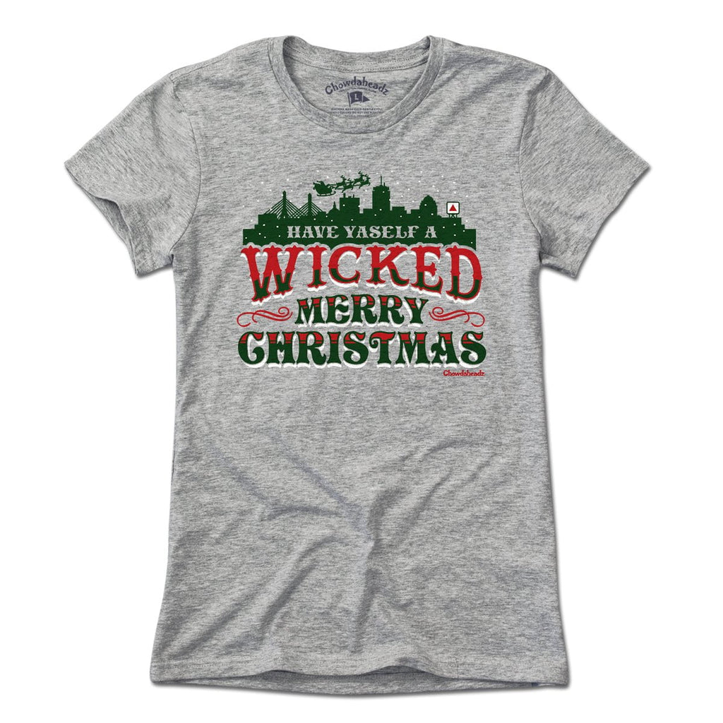 Have Yaself A Wicked Merry Christmas T-Shirt product image 4