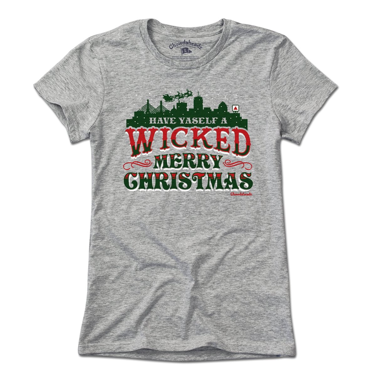 Have Yaself A Wicked Merry Christmas T-Shirt product image 4
