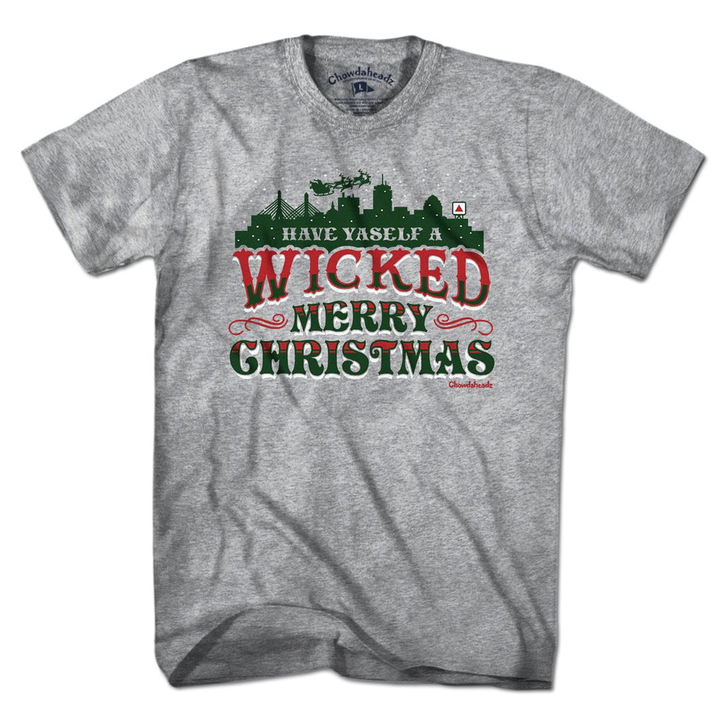Have Yaself A Wicked Merry Christmas T-Shirt product image 1