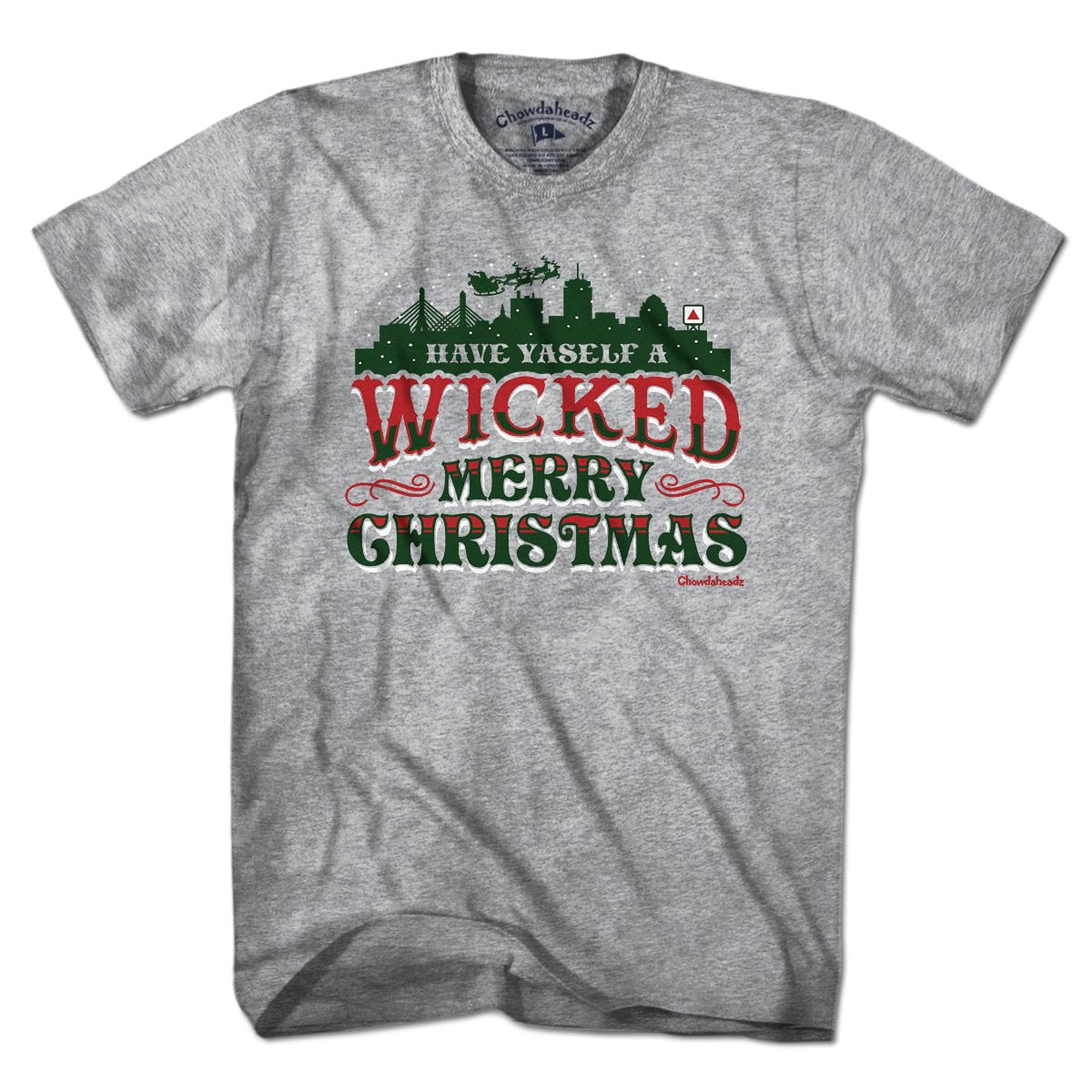 Have Yaself A Wicked Merry Christmas T-Shirt product image 1