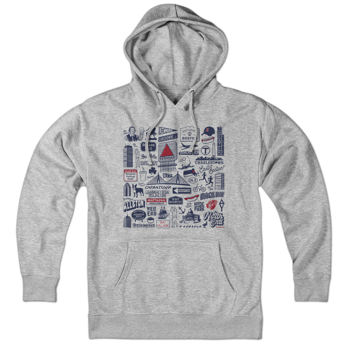 Boston Tourist Attraction Hoodie product image 1