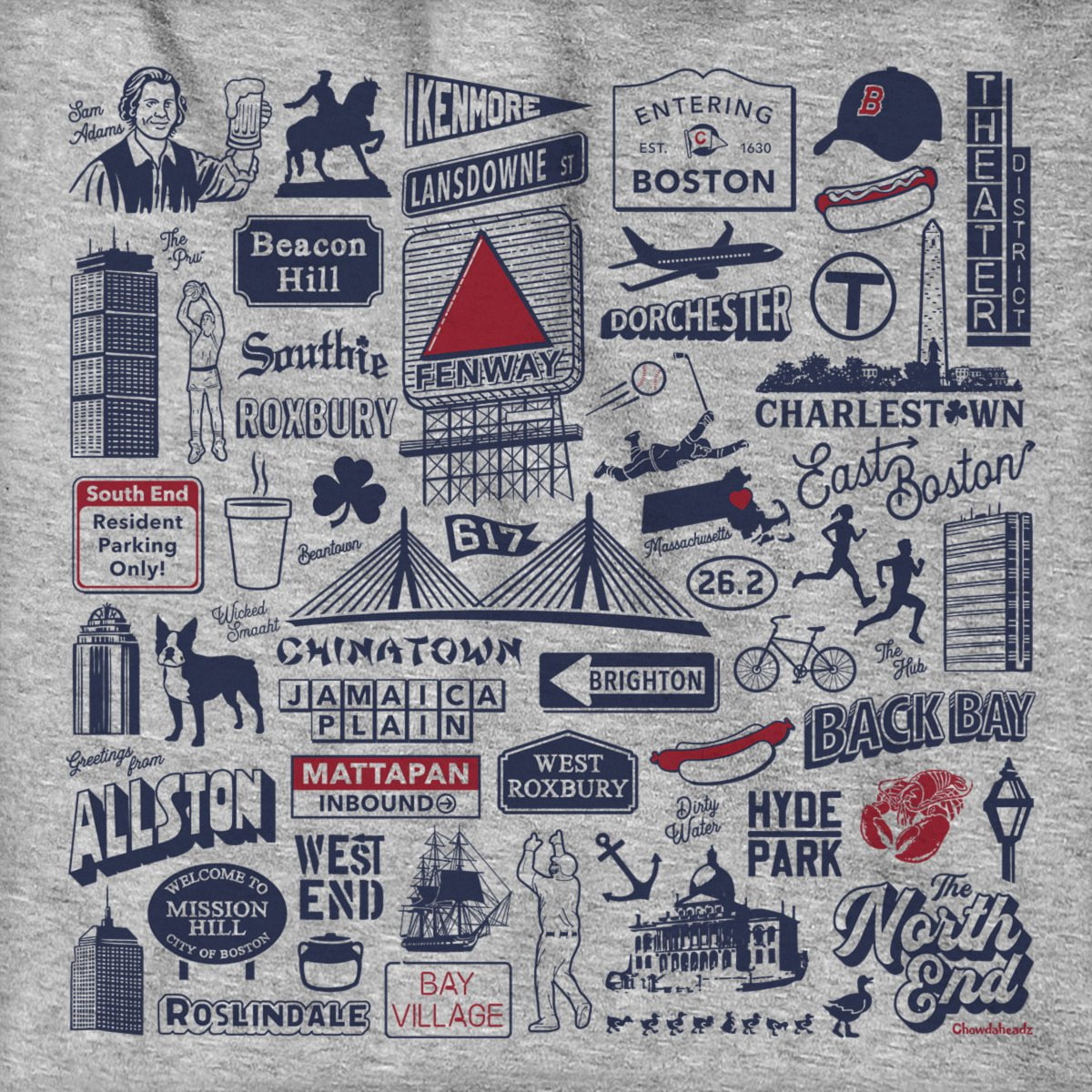Boston Tourist Attraction Hoodie product image 2