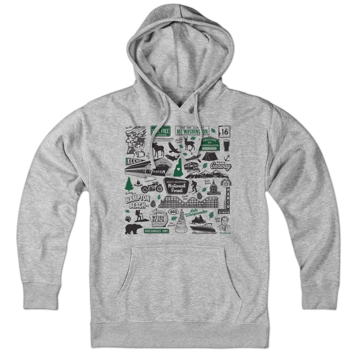 New Hampshire Tourist Attraction Hoodie product image 1