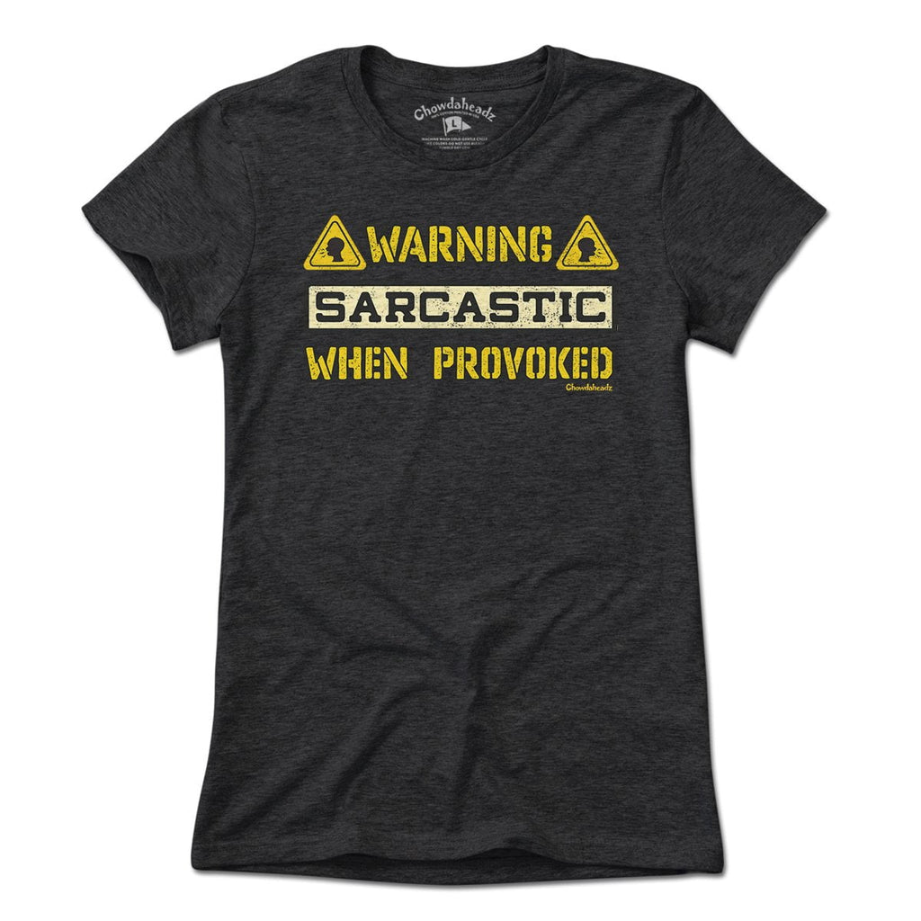 Sarcastic When Provoked T-shirt product image 4