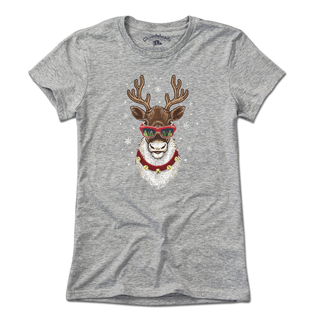 Cool Christmas Reindeer T-Shirt product image 4