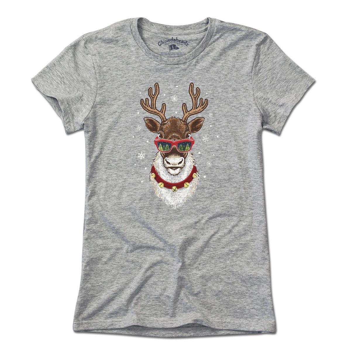 Cool Christmas Reindeer T-Shirt product image 4