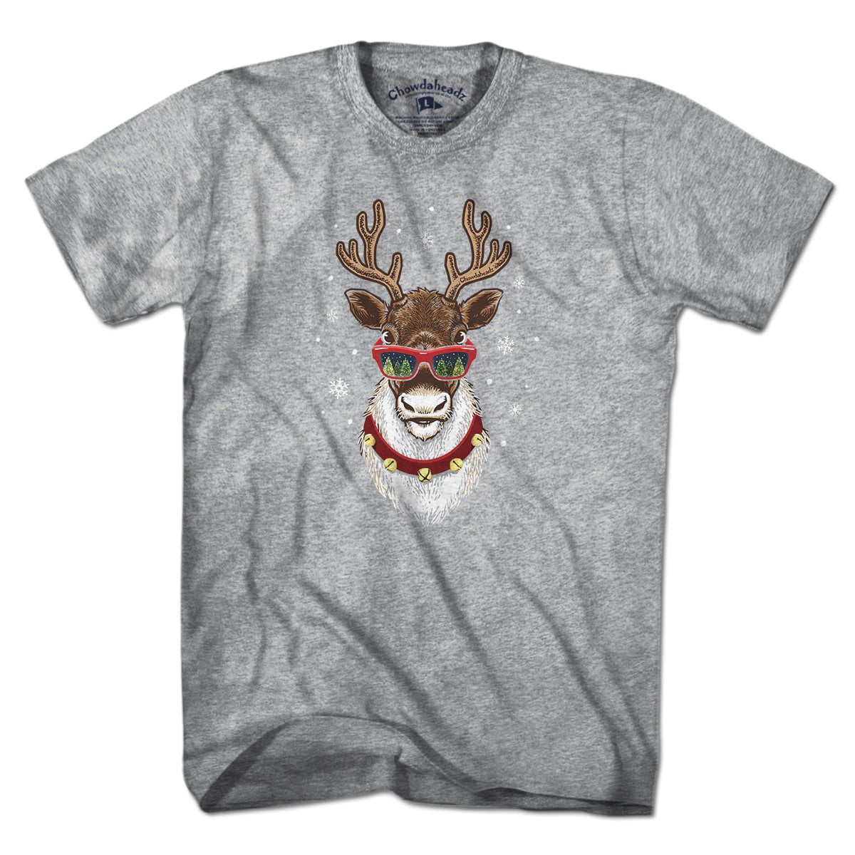 Cool Christmas Reindeer T-Shirt product image 1