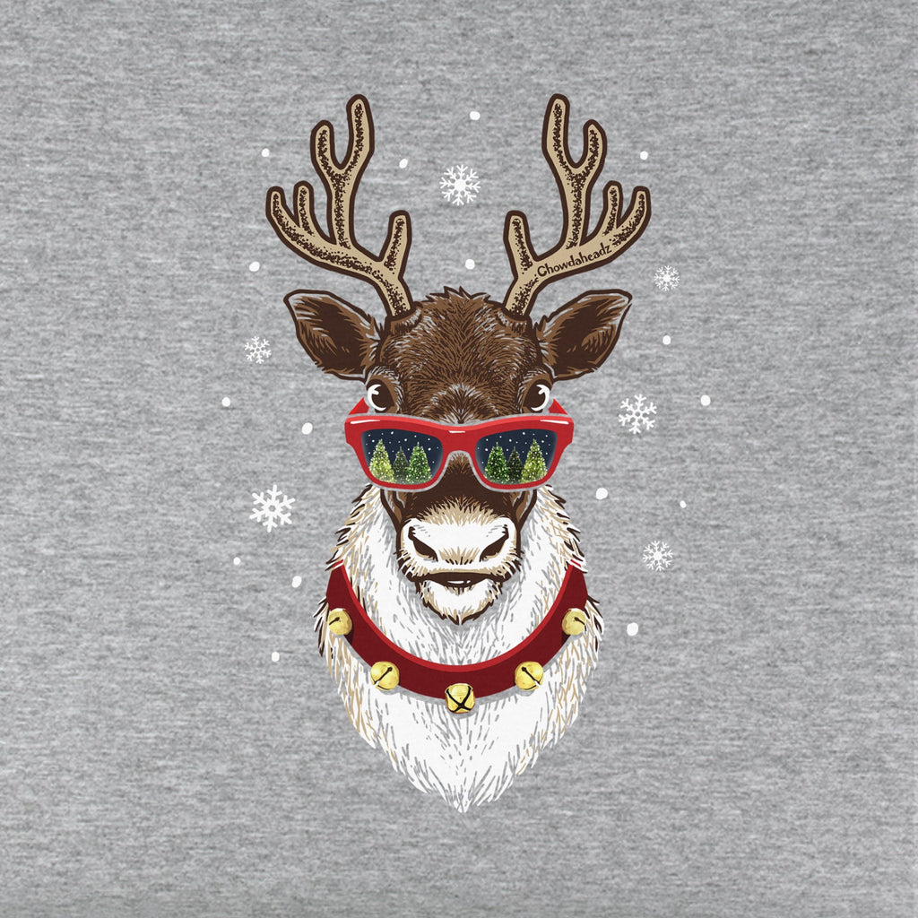 Cool Christmas Reindeer Youth Hoodie product image 2