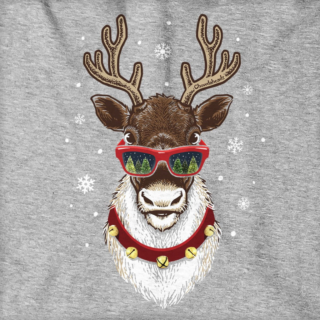 Cool Christmas Reindeer Hoodie product image 2