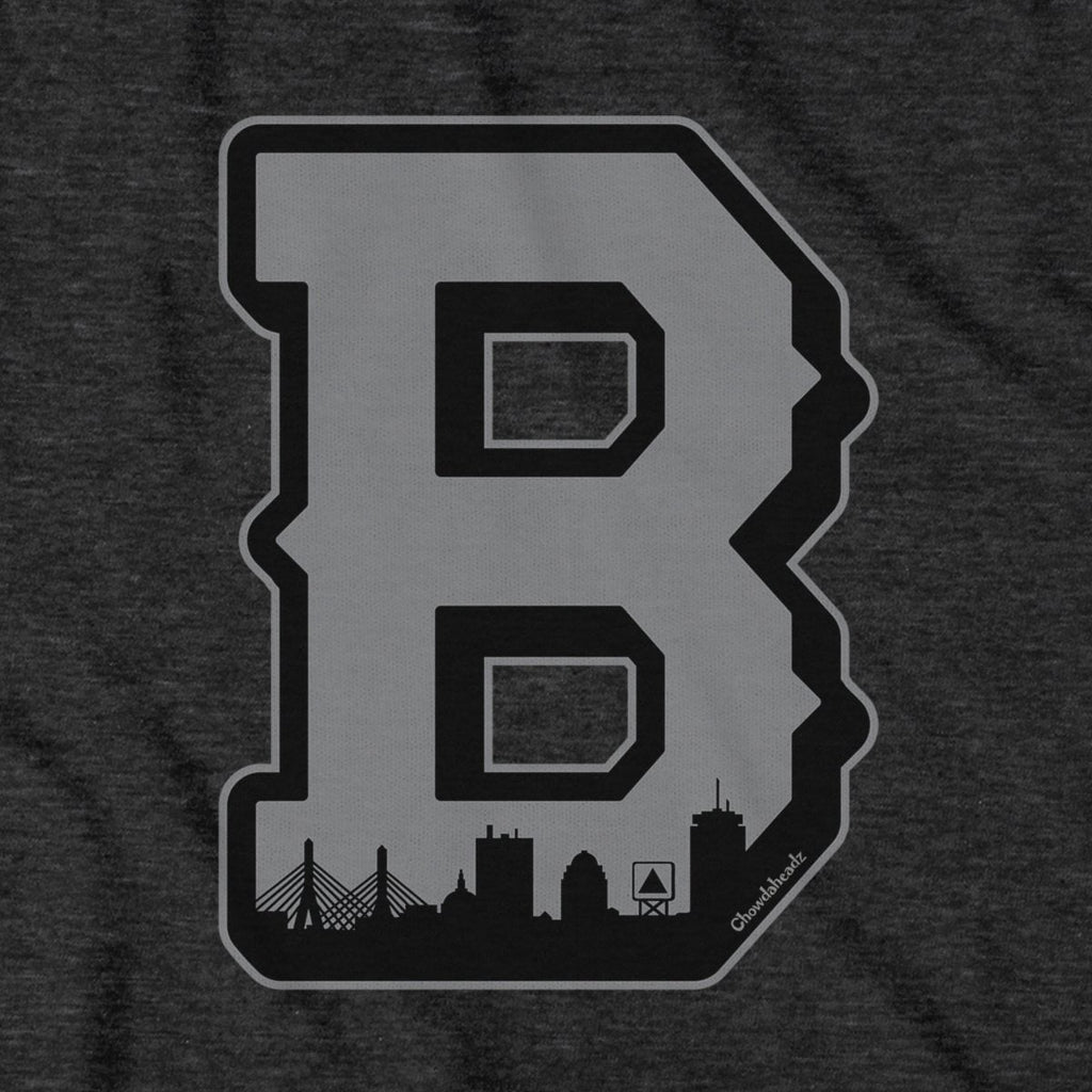 Big Block B Boston Blackout T-Shirt product image 2