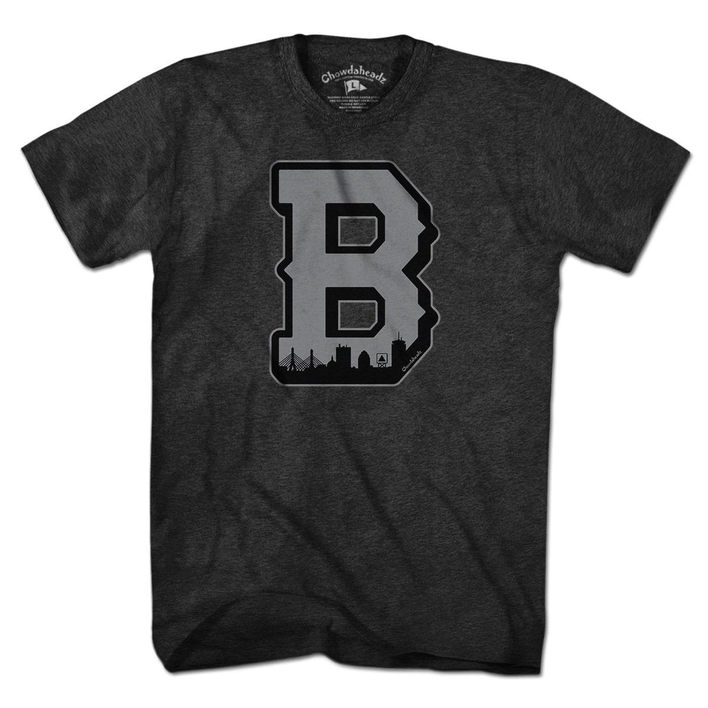Big Block B Boston Blackout T-Shirt product image 1