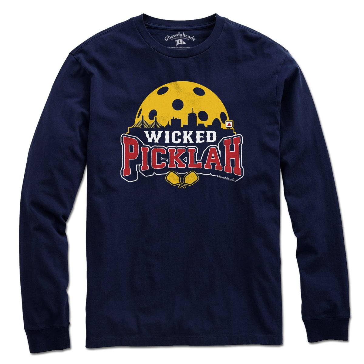 Wicked Picklah Boston Pickleball T-Shirt product image 3
