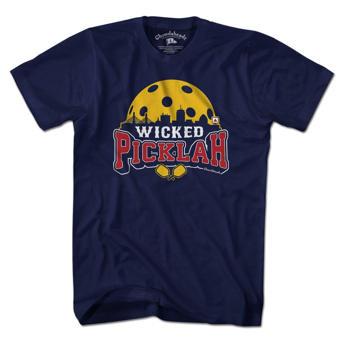 Wicked Picklah Boston Pickleball T-Shirt product image 1
