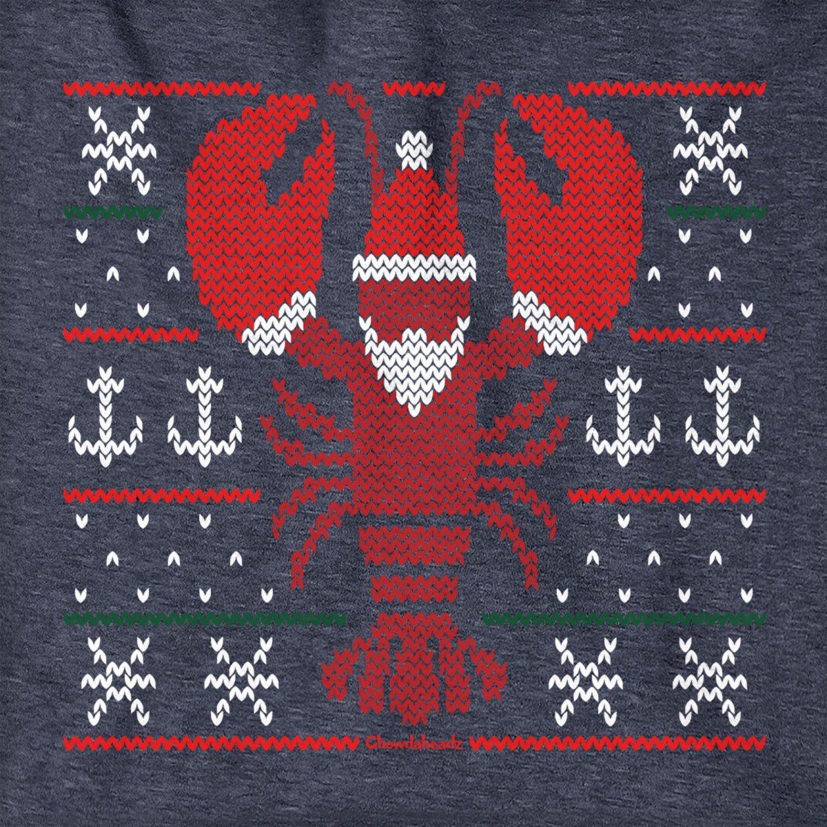 Boston Lobstah Ugly Holiday Sweater Hoodie product image 4