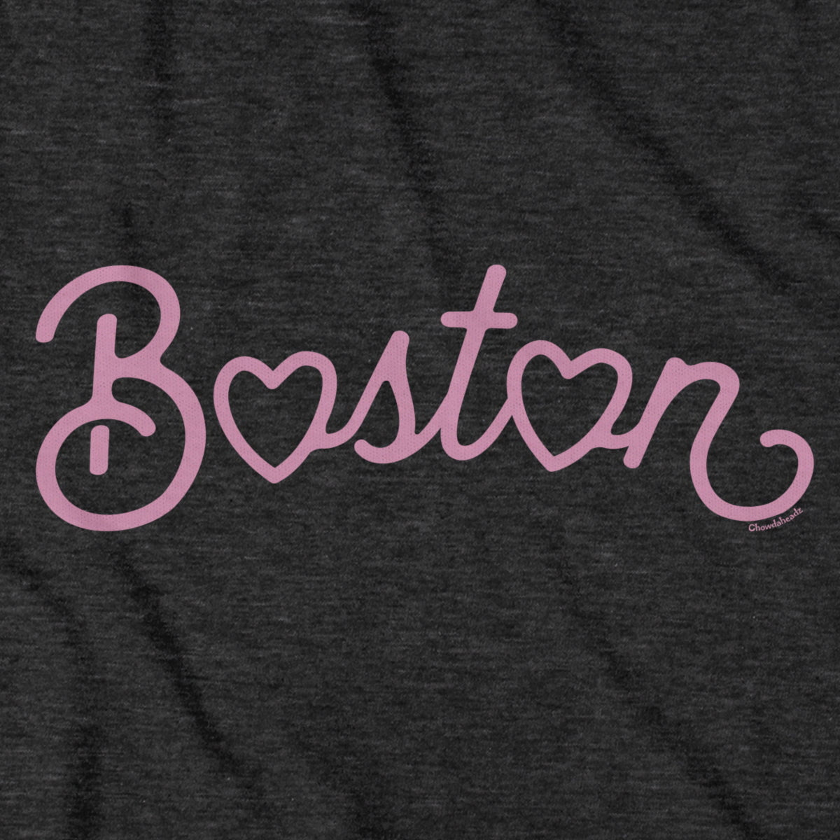 Boston Heart Script T-Shirt product image 2